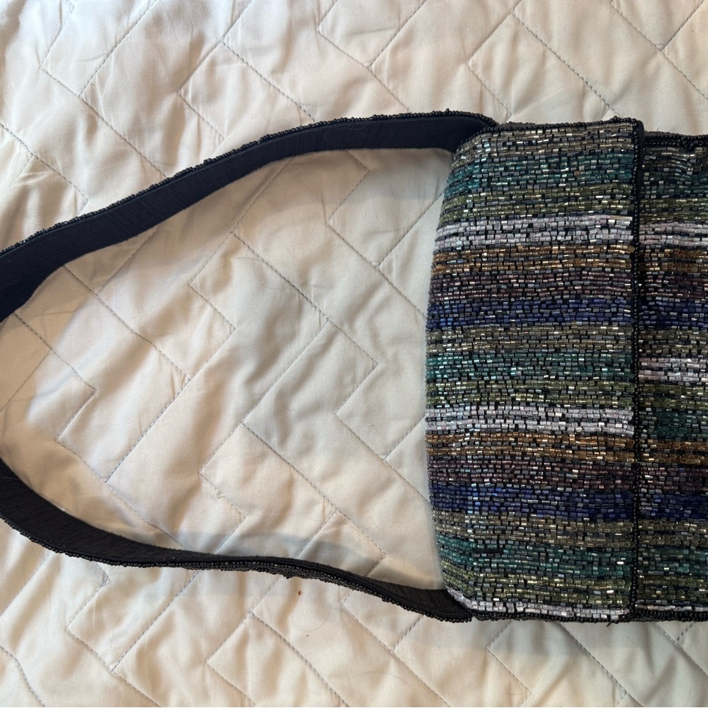 Elegant Multicolor Beaded Women's Bag